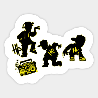 Hip Hop Moves Sticker